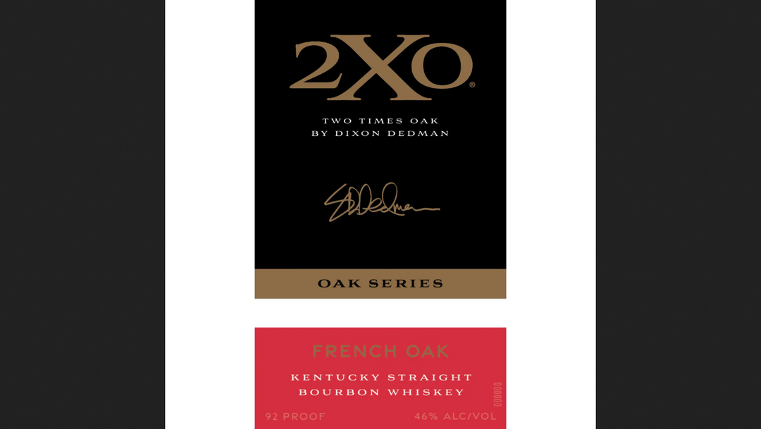 2XO Oak Series French Oak Kentucky Straight Bourbon