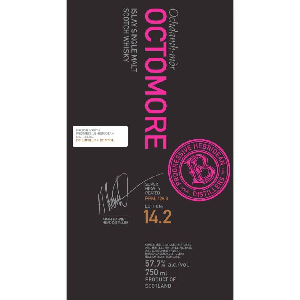 Bruichladdich Octomore Whiskey 14.2