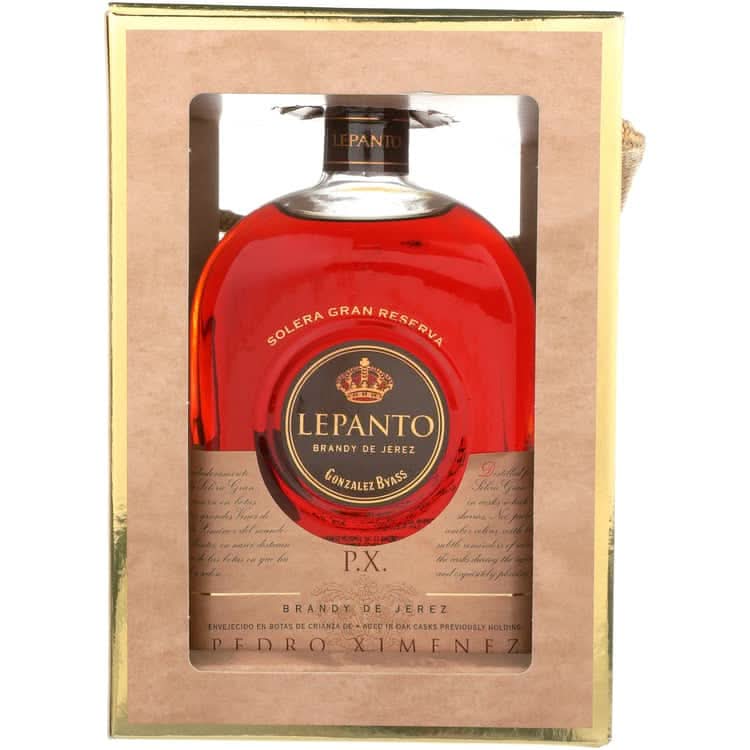 Lepanto Brandy de Jerez Pedro Ximenez Solera Gran Reserva