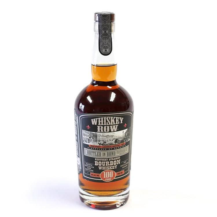 Whiskey row bottled in bond bourbon