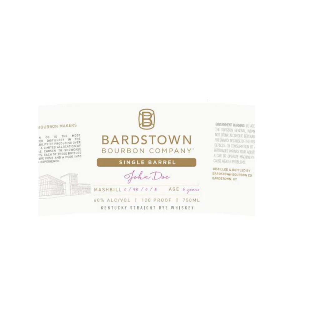 Bardstown Bourbon Co. Single Barrel Straight Rye