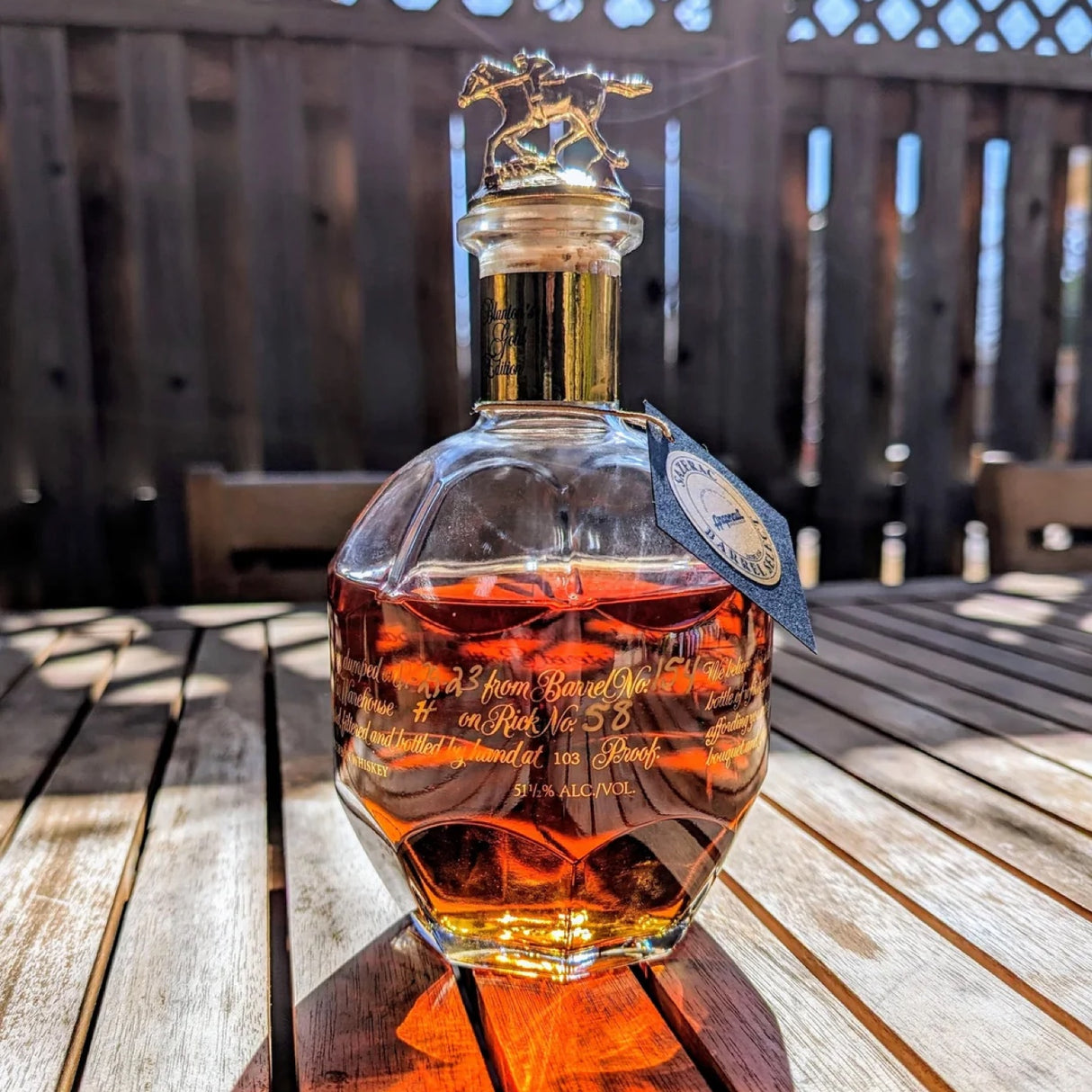 Blanton's Gold Edition Bourbon Whiskey 700ML