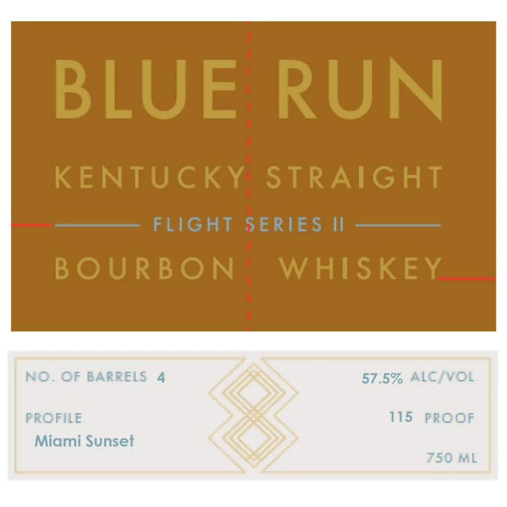 Blue Run Flight Series II ‘Miami Sunset’