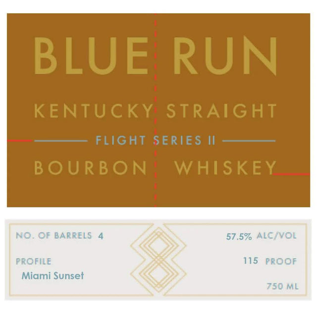 Blue Run Flight Series II ‘Miami Sunset’