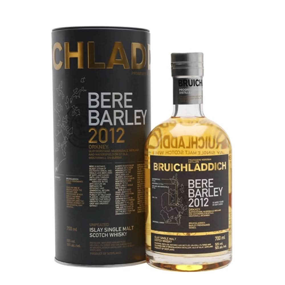 Bruichladdich Bere Barley Whiskey 2012