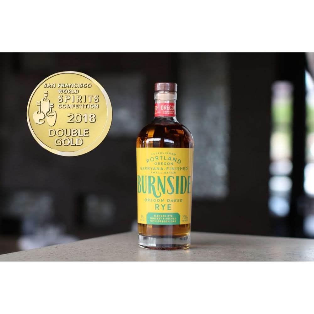 Burnside Oreg Oak Rye Bourbon Whiskey