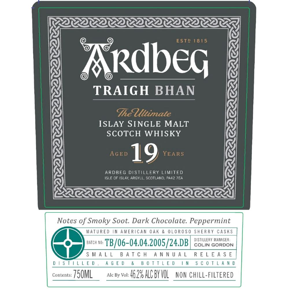 Ardbeg Traigh Bhan 19 Year Old Batch 6