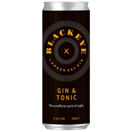 Blackeye Gin & Tonic By Mike Tindall and James Haskell 12pk