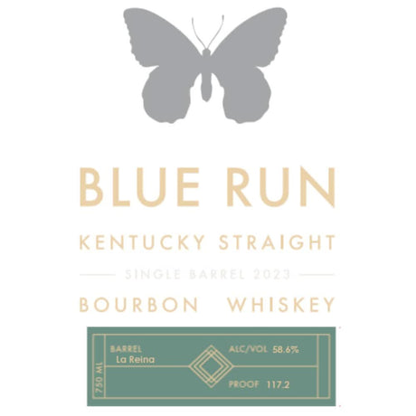 Blue Run ‘La Reina’ Single Barrel Bourbon Whiskey 2023