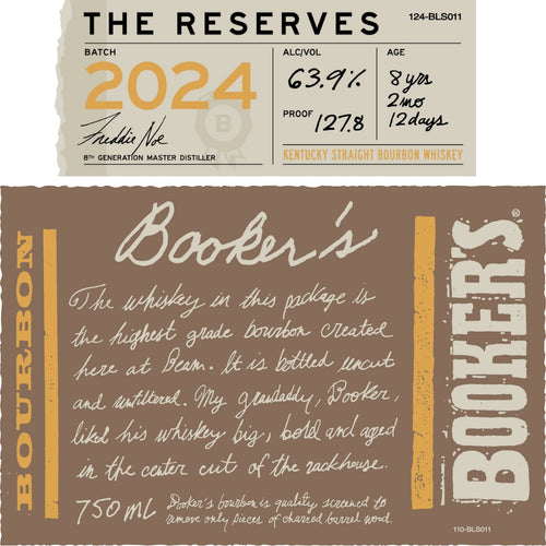 Booker’s Bourbon The Reserves 2024 Batch