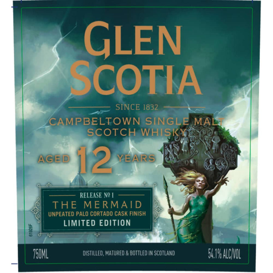 Glen Scotia The Mermaid 12 Year Old Whiskey