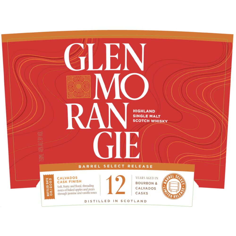Glenmorangie Barrel Select Release 12 Year Calvados Cask Finish Whiskey