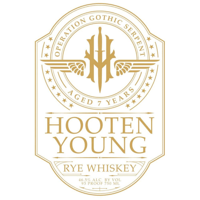 Hooten Young 7 Year Old Operation Gothic Serpent Rye Whiskey