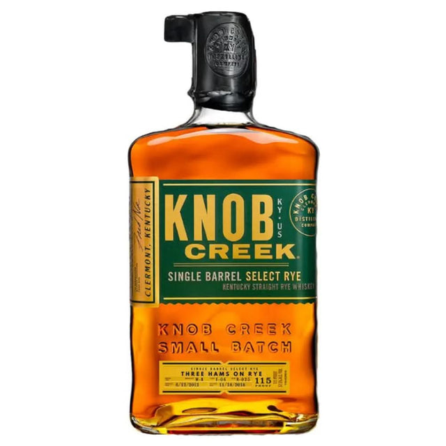 Knob Creek  Three Hams On Rye  Single Barrel Select Rye Whiskey