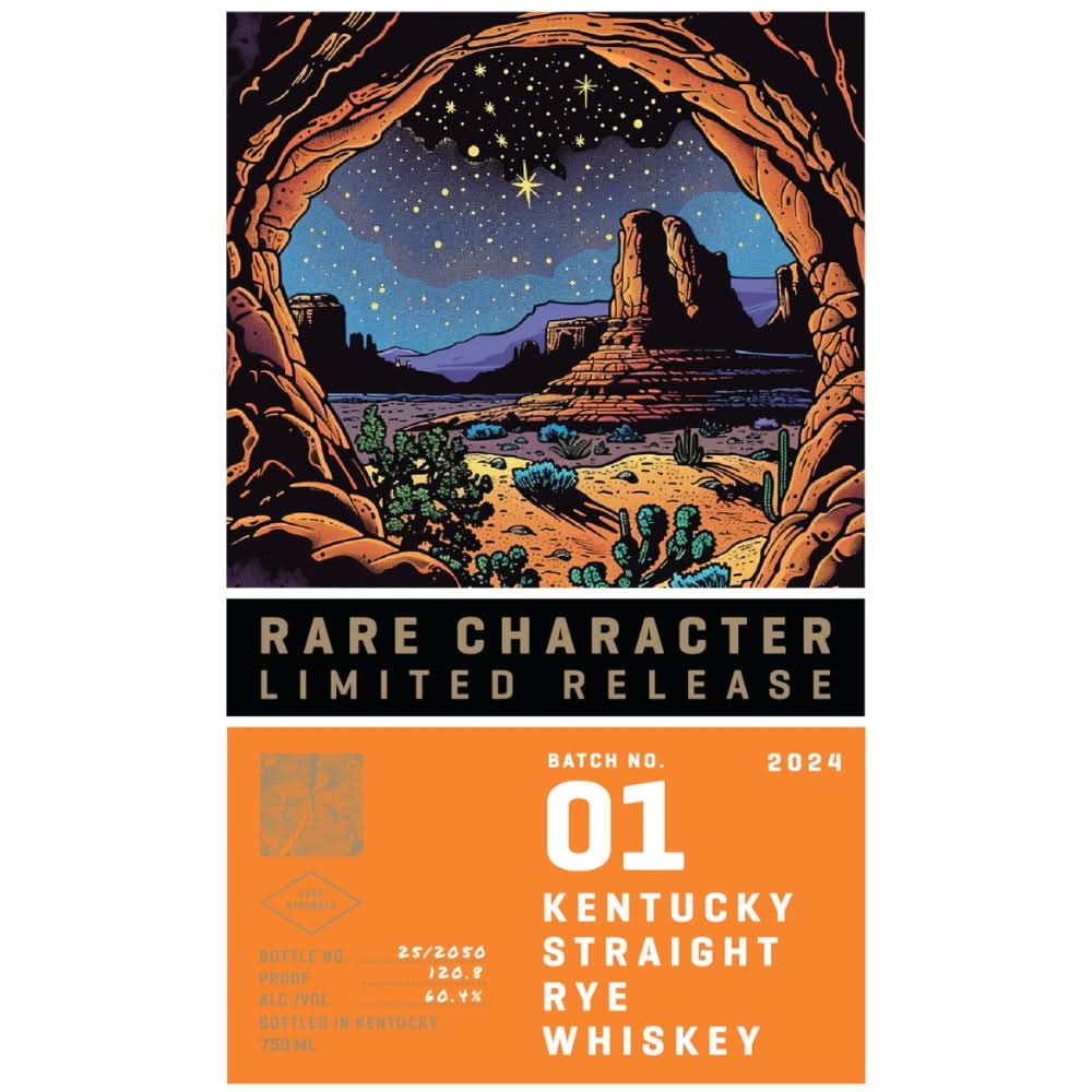Rare Character Batch No. 01 Kentucky Straight Rye Whiskey