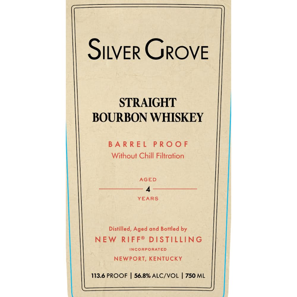 Silver Grove Straight Bourbon 2024 Release