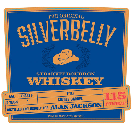 Silverbelly 5 Year Old Single Barrel Bourbon by Alan Jackson