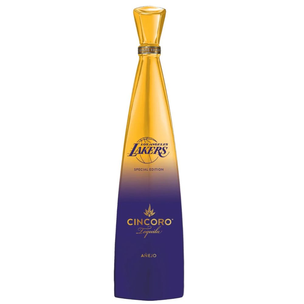 Cincoro x Los Angeles Lakers Special Edition Añejo Tequila