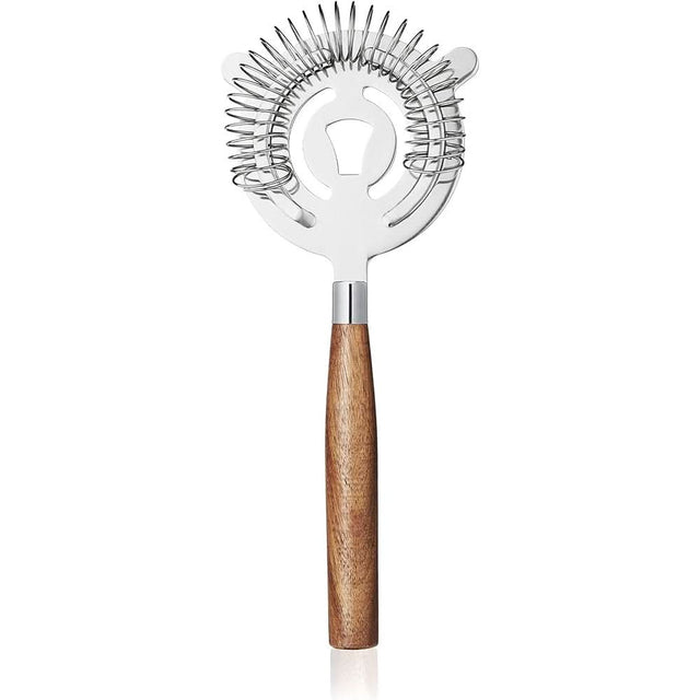 Cocktail Strainer with Acacia Handle