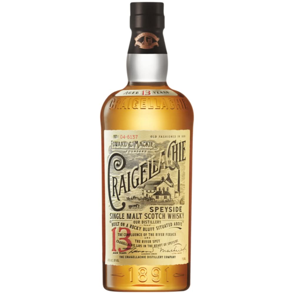 Craigellachie Single Malt Scotch 13 Year Whiskey