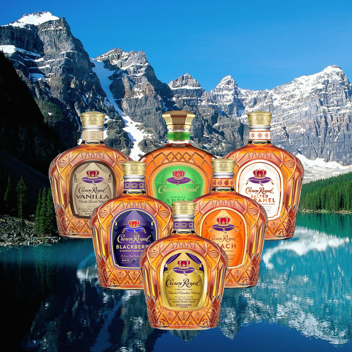 Crown Royal Flavor Series Full Lineup