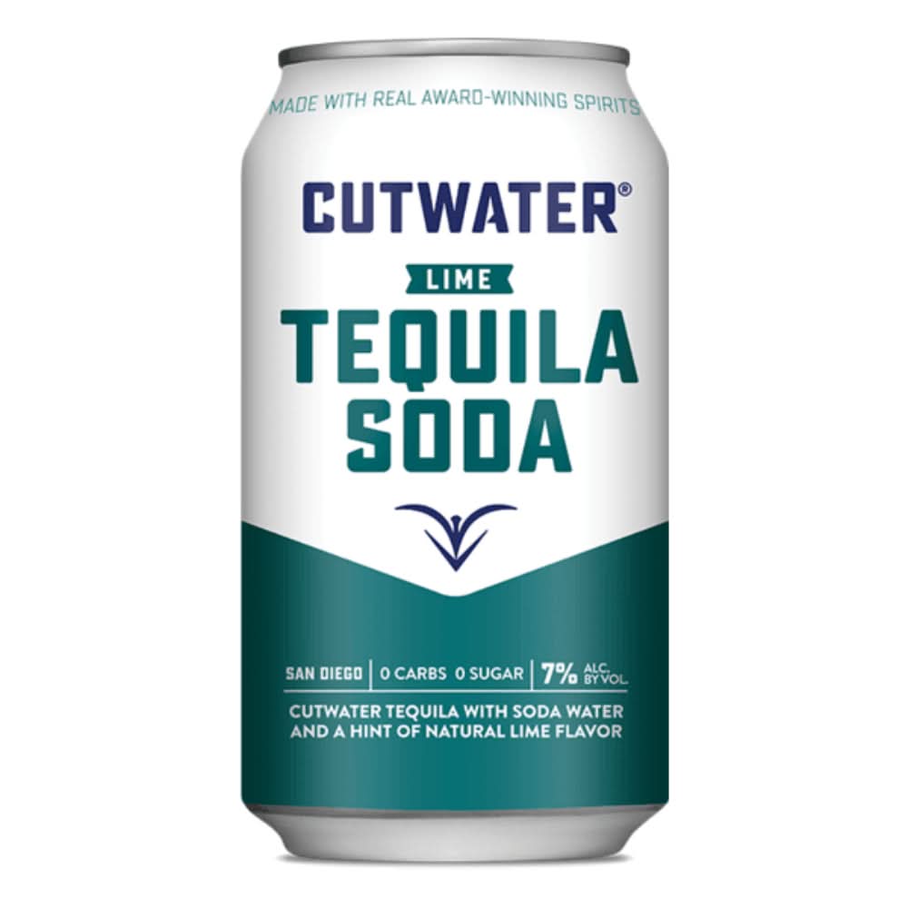 Cutwater Lime Tequila Soda ( Single 12Oz Can)