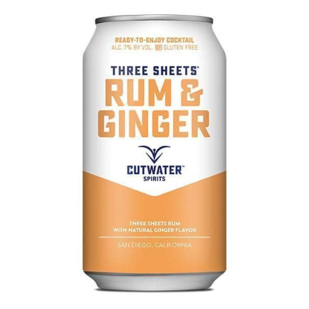 Cutwater Rum & Ginger ( Single 12Oz)