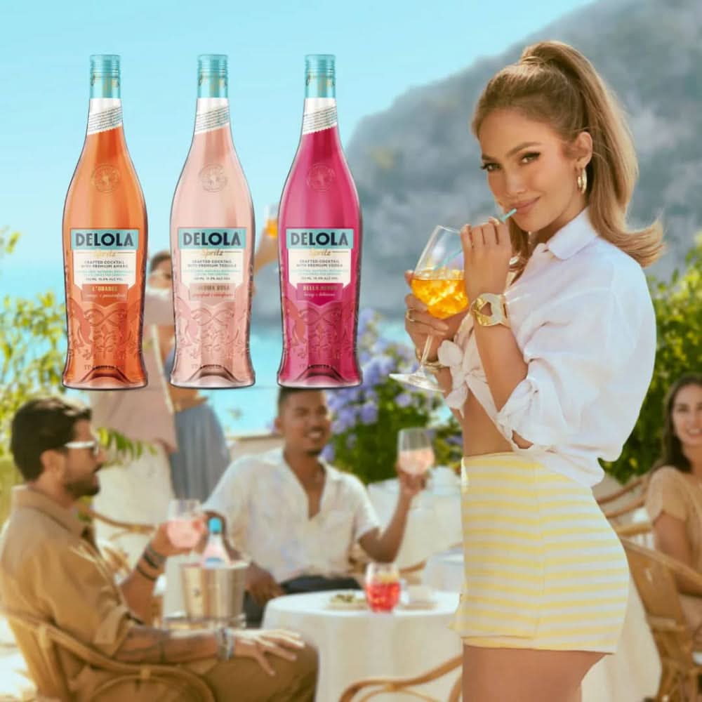 Delola Spritz Collection by Jennifer Lopez Liquor