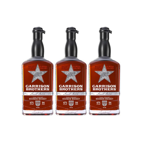 Garrison Brothers Small Batch Bourbon Whiskey 3 Pack