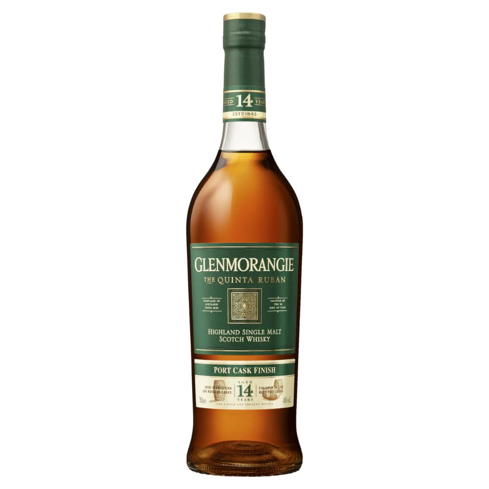 Glenmorangie 14 Year Old Port Cask Finish Quinta Ruban Single Malt Scotch Whisky