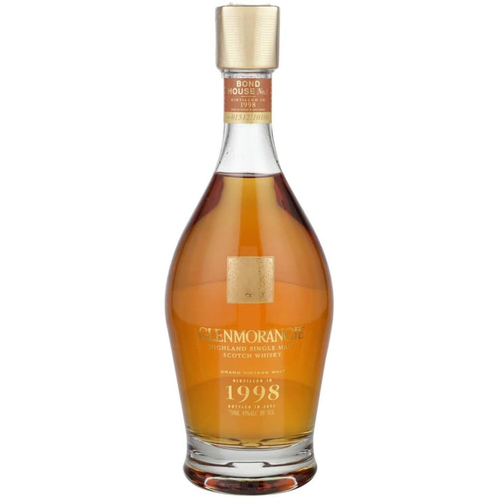 Glenmorangie Single Malt Scotch Grand Vintage Malt Bond House Collection 23 Year Whiskey