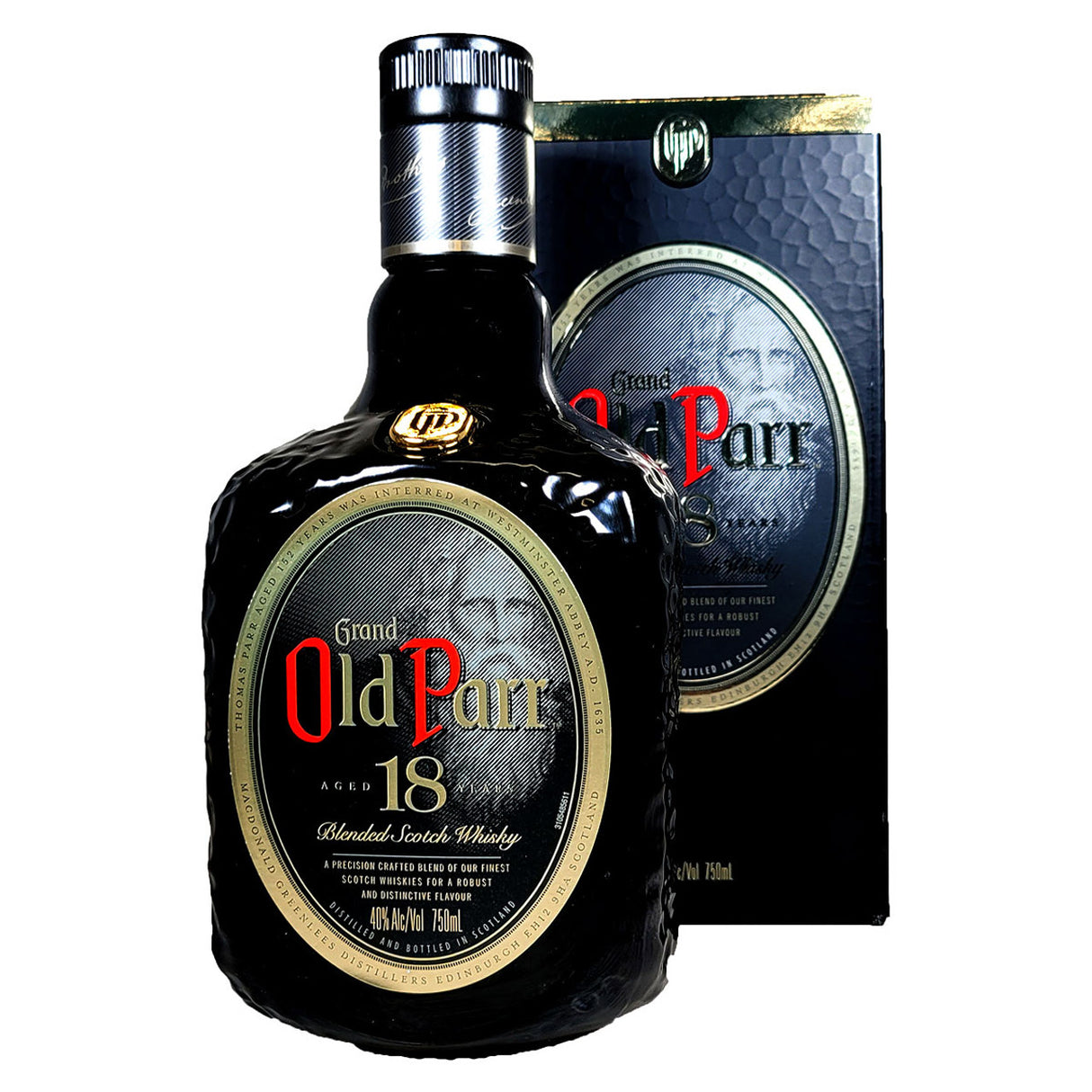 Grand Old Parr Aged 18 Years Scotch Whisky