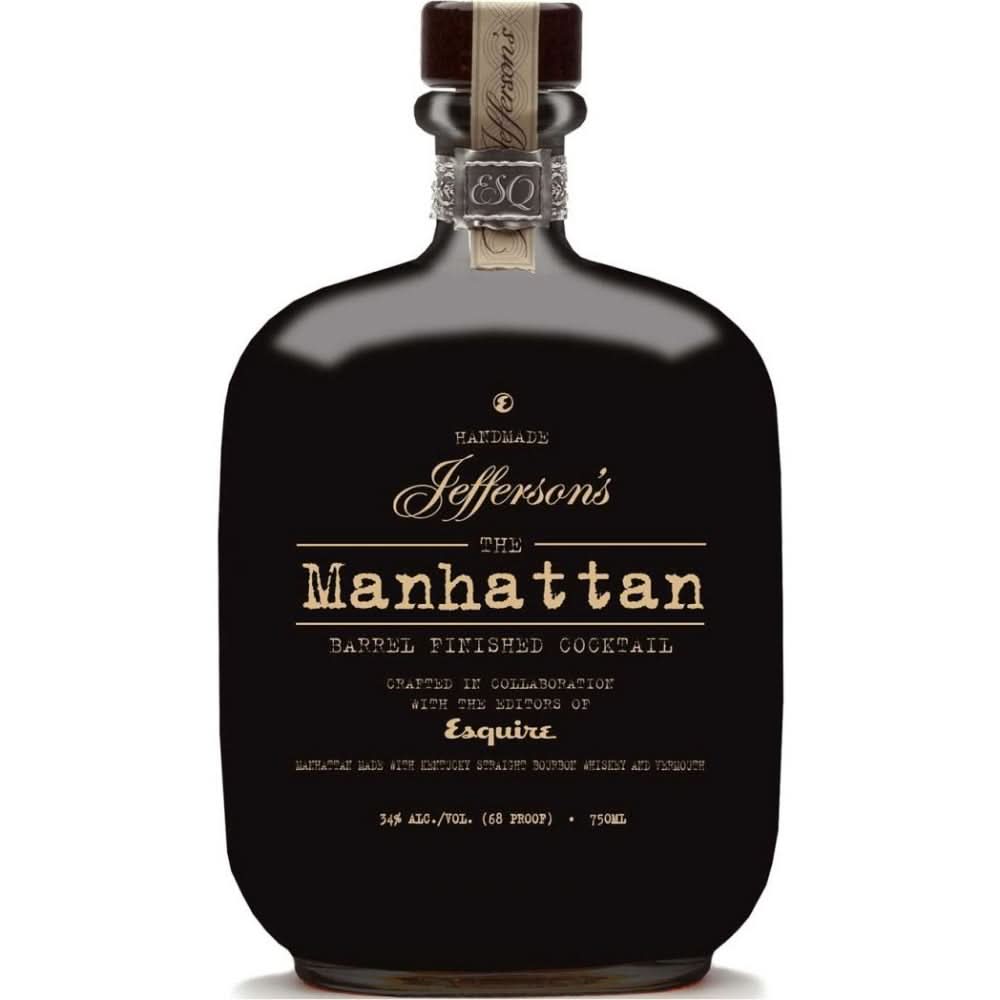 Jefferson's The Manhattan Barrel Aged Cocktail Whiskey