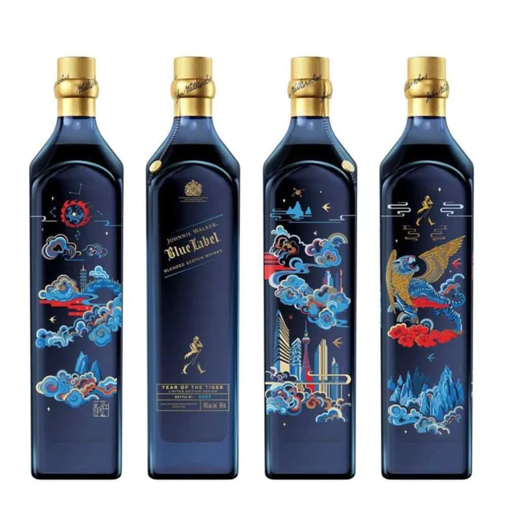 Johnnie Walker Blue Label Limited Edition Year of the Tiger Blended Scotch Whisky