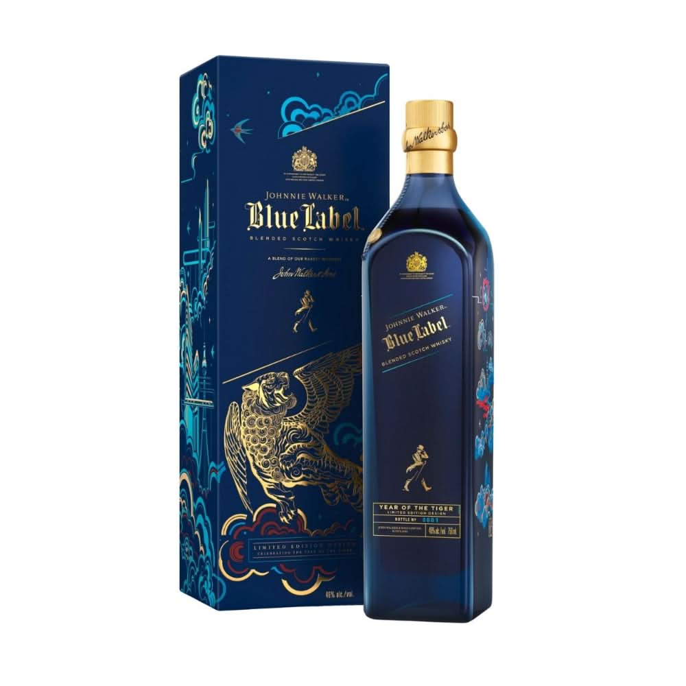 Johnnie Walker Blue Label Limited Edition Year of the Tiger Blended Scotch Whisky