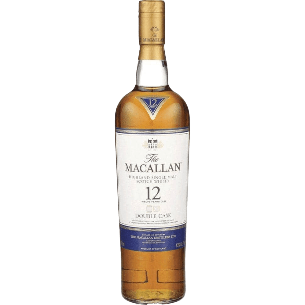 Macallan 12 Year Old Double Cask Single Malt Scotch Whiskey 750mL