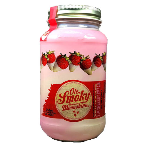 Ole Smoky White Chocolate Strawberry Cream Moonshine