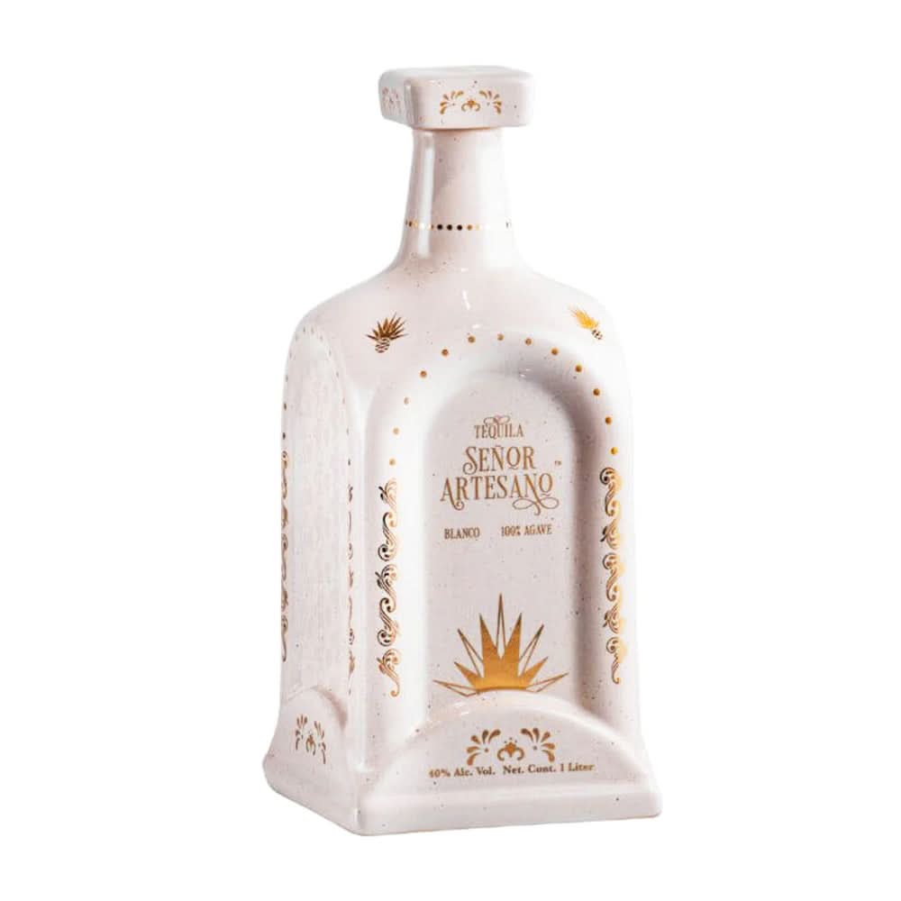 Senor Artesano Blanco Tequila Ceramic 1L