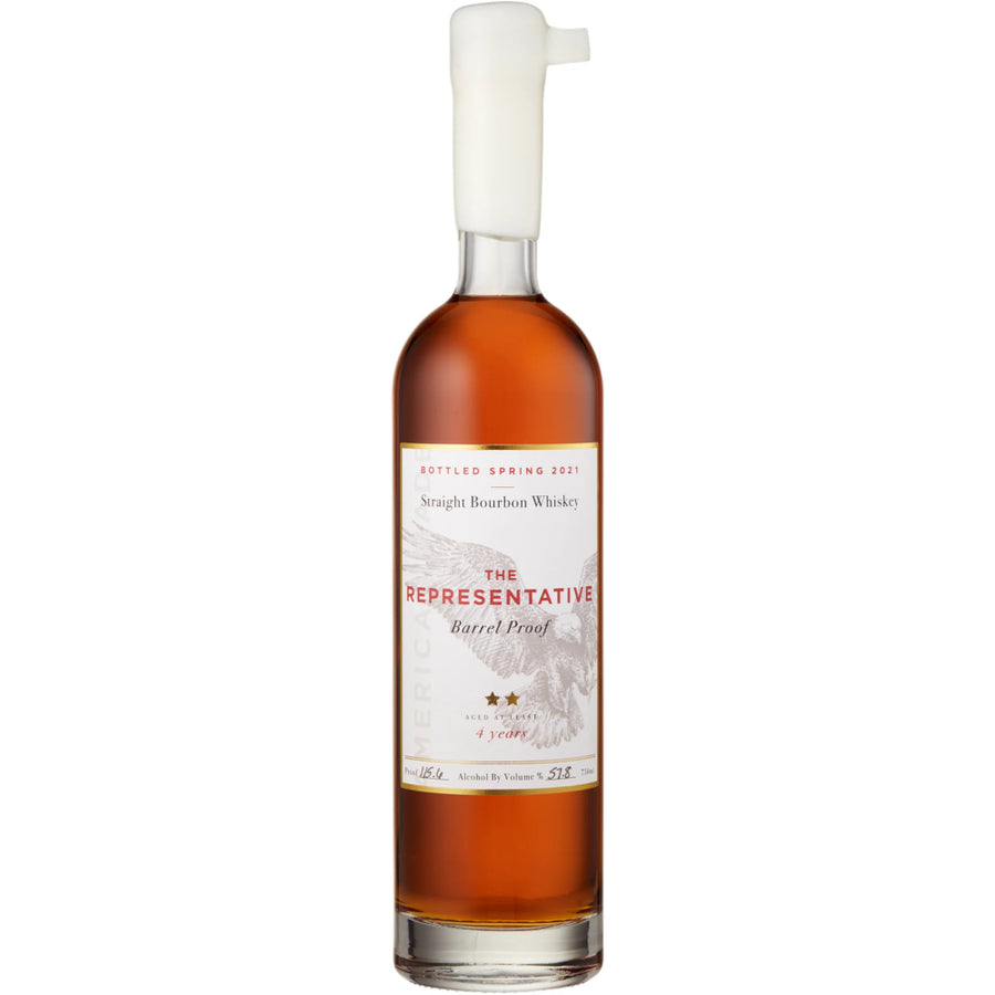 The Representative 4 Year Old Barrel Proof 2023 Release Straight Bourbon Whiskey
