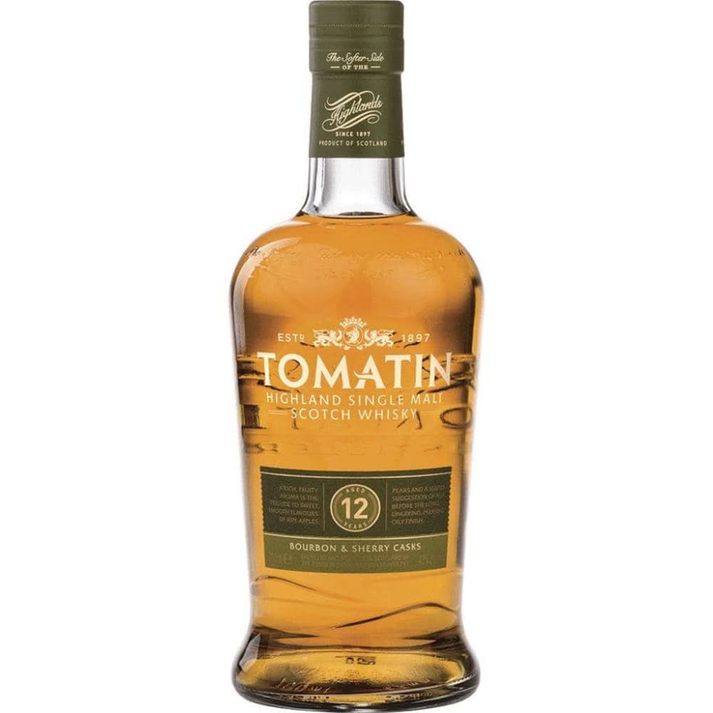 Tomatin 12 Year Single Malt Scotch Whiskey