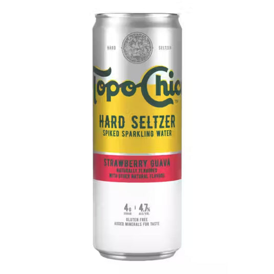 Topo Chico Hard Seltzer Strawberry Guava Tequila