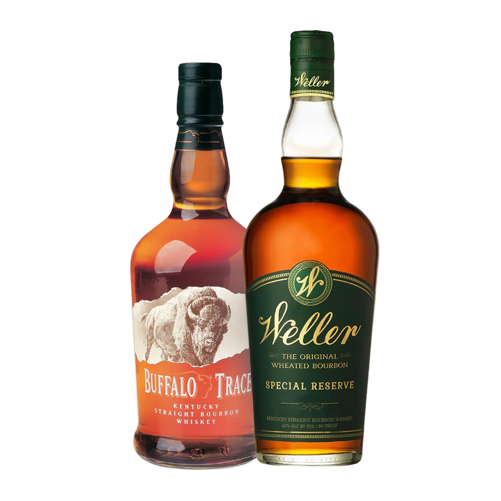 Weller Special Reserve X Buffalo Trace Bourbon Combo
