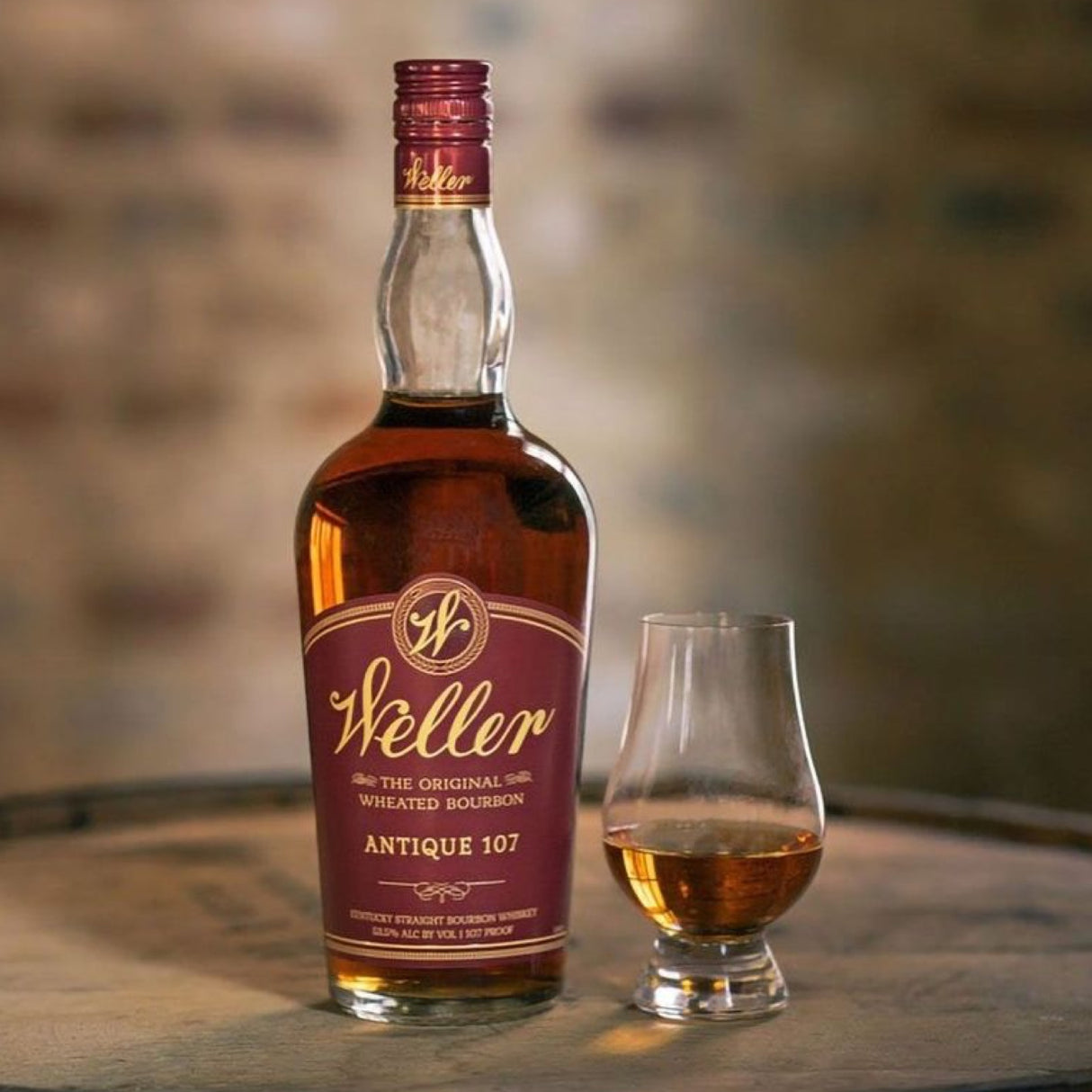 W.L. Weller Antique 107 Kentucky Straight Bourbon Whiskey