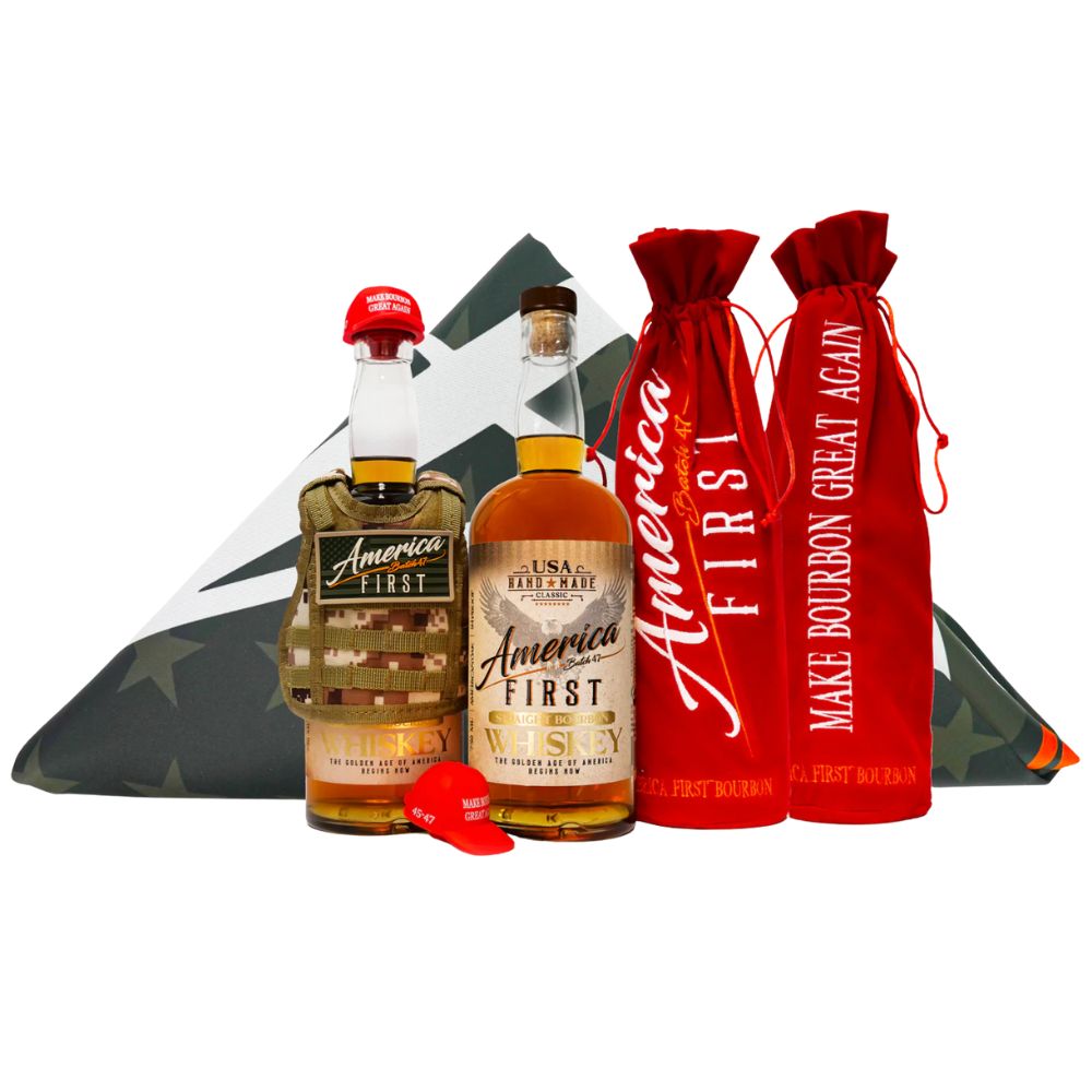 America First Straight Bourbon Whiskey 2 Pack