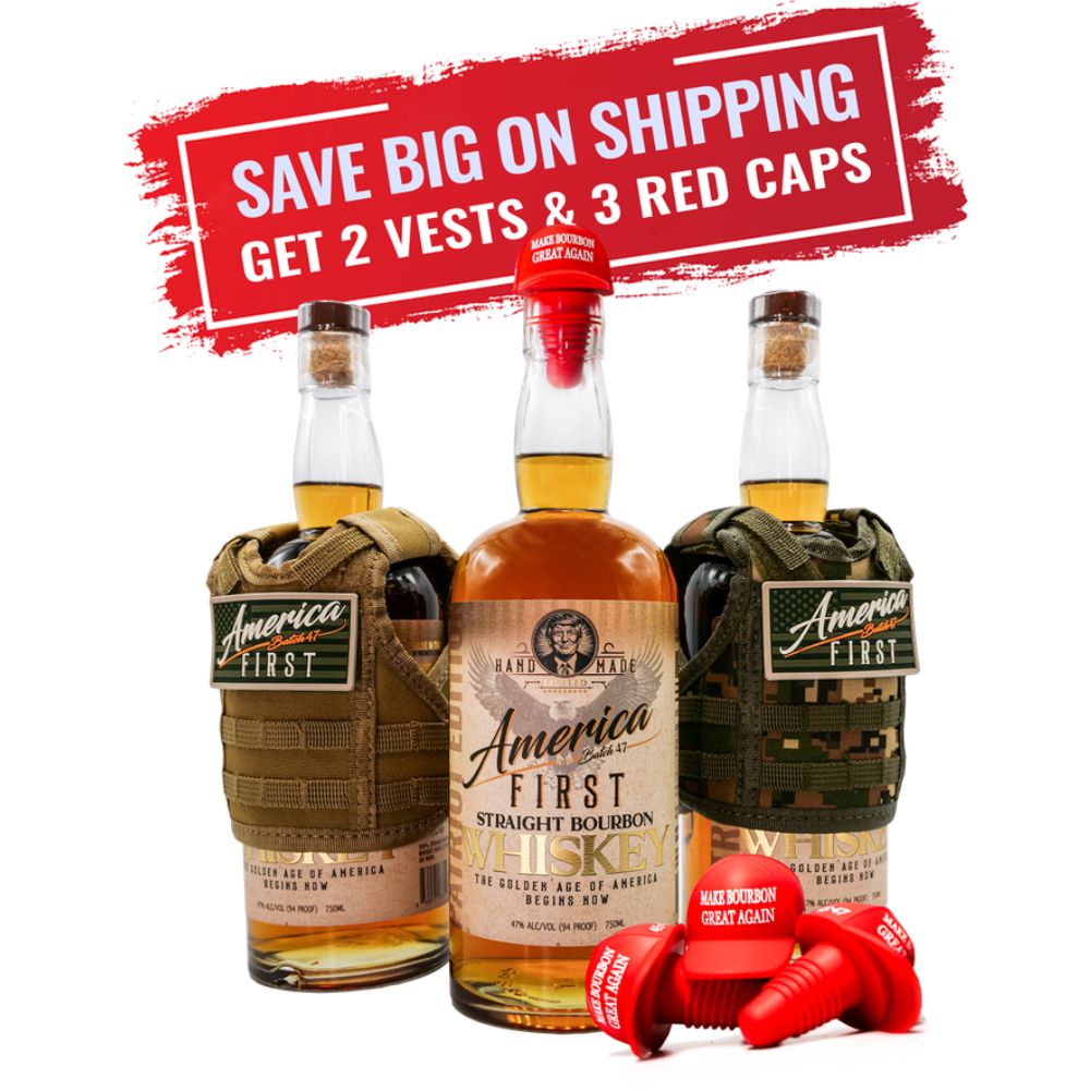 America First Straight Bourbon Whiskey 3 Pack