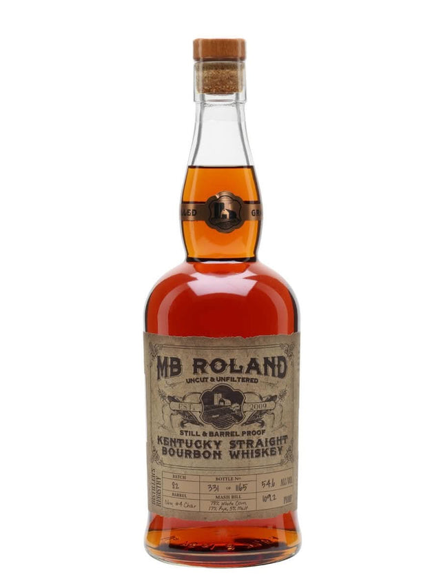 Mb Roland Kentucky Straight Bourbon Whiskey