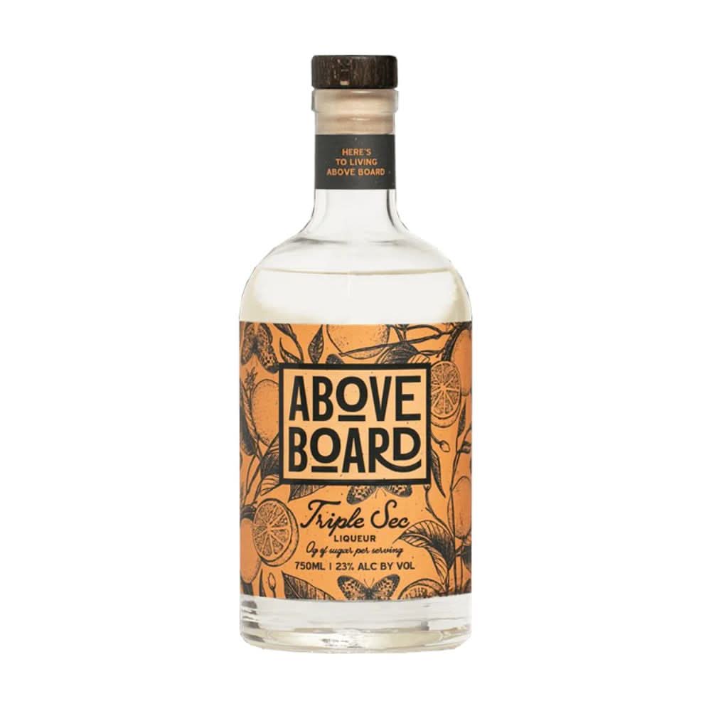Above Board Zero Sugar Triple Sec Liqueur