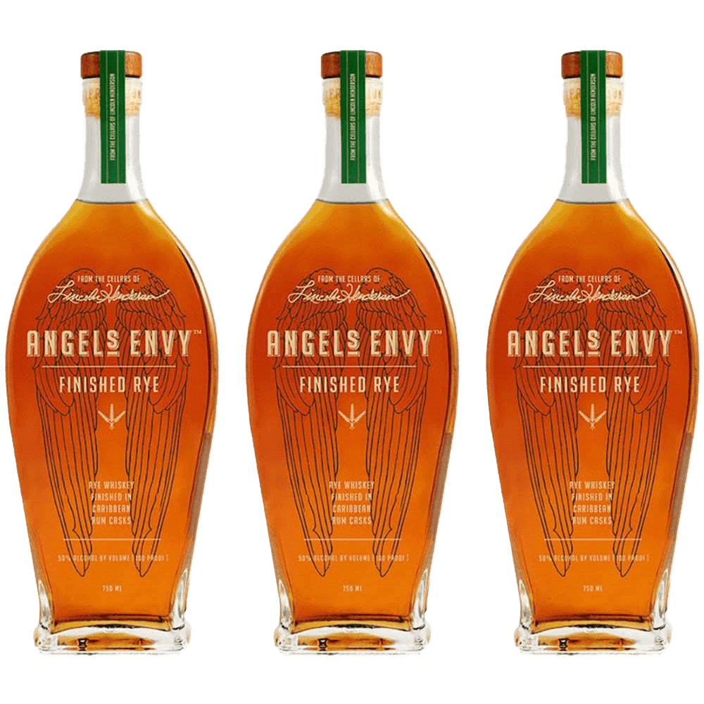 Angel's Envy Finished Rye Whiskey 3 Pack