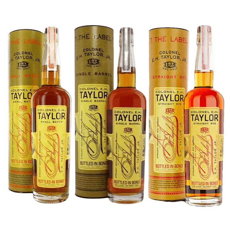 Colonel E.H. Taylor Small Batch x Single Barrel x Straight Rye Bundle