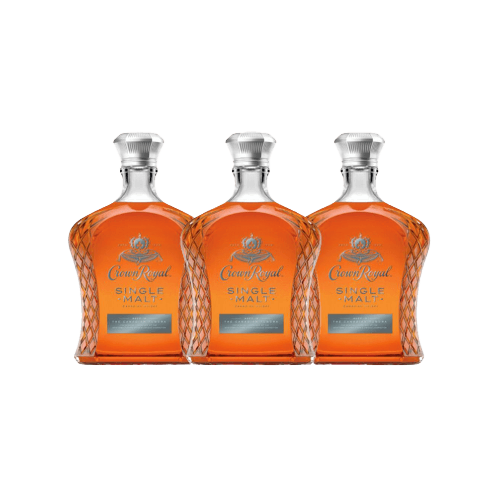Crown Royal Single Malt Canadian Whisky 3 Pack